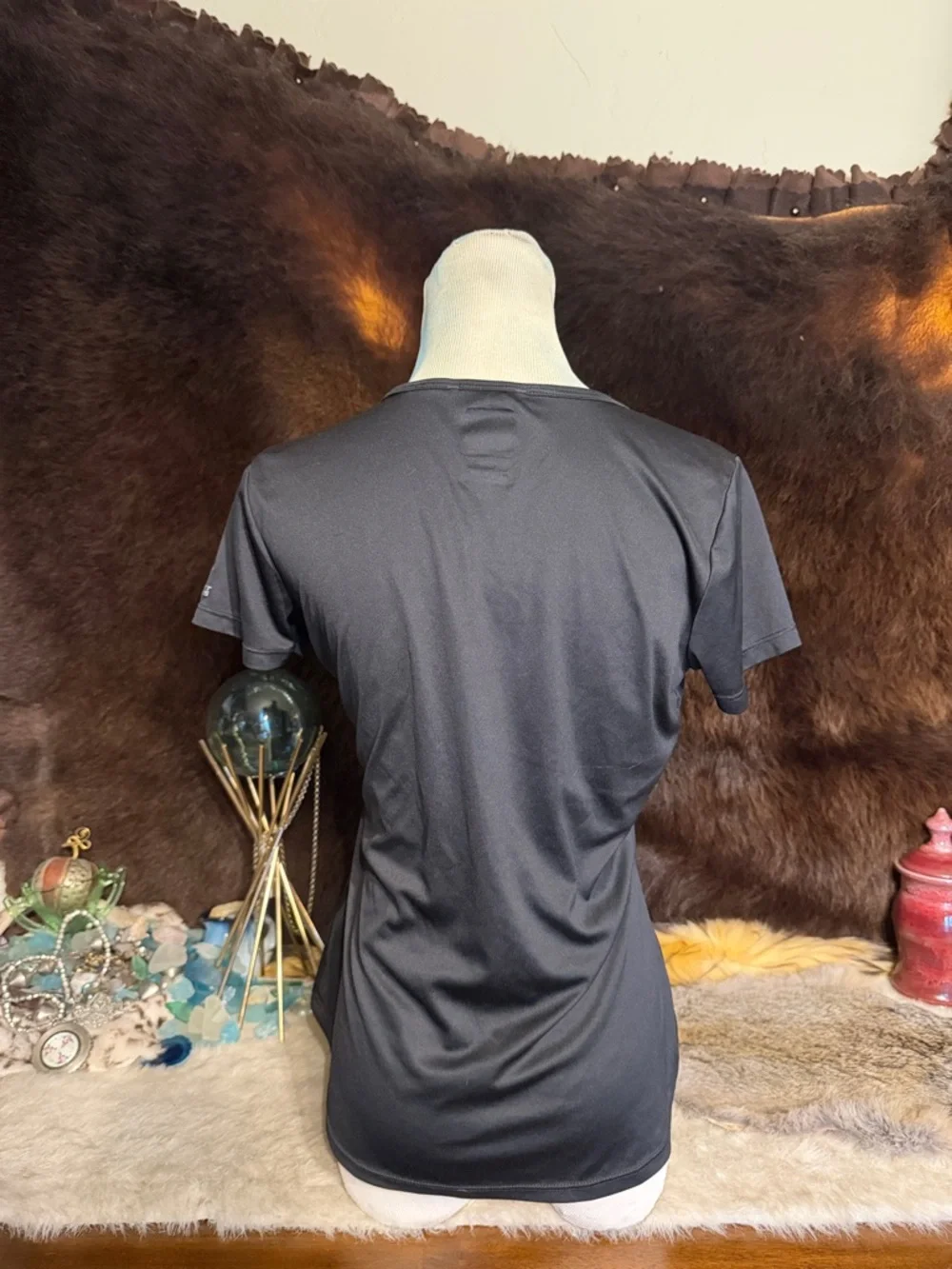 The North Face Black Short Sleeve Women's Active Tee M (4950) - Picture 3 of 5